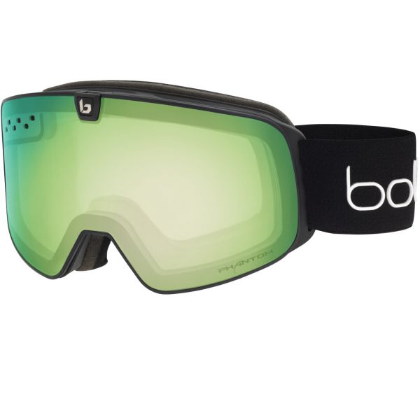 Bolle Nevada NEO Black Matte Phantom Green Emerald Photochromic & Lemon -Head Sci Negozio 20 nevada