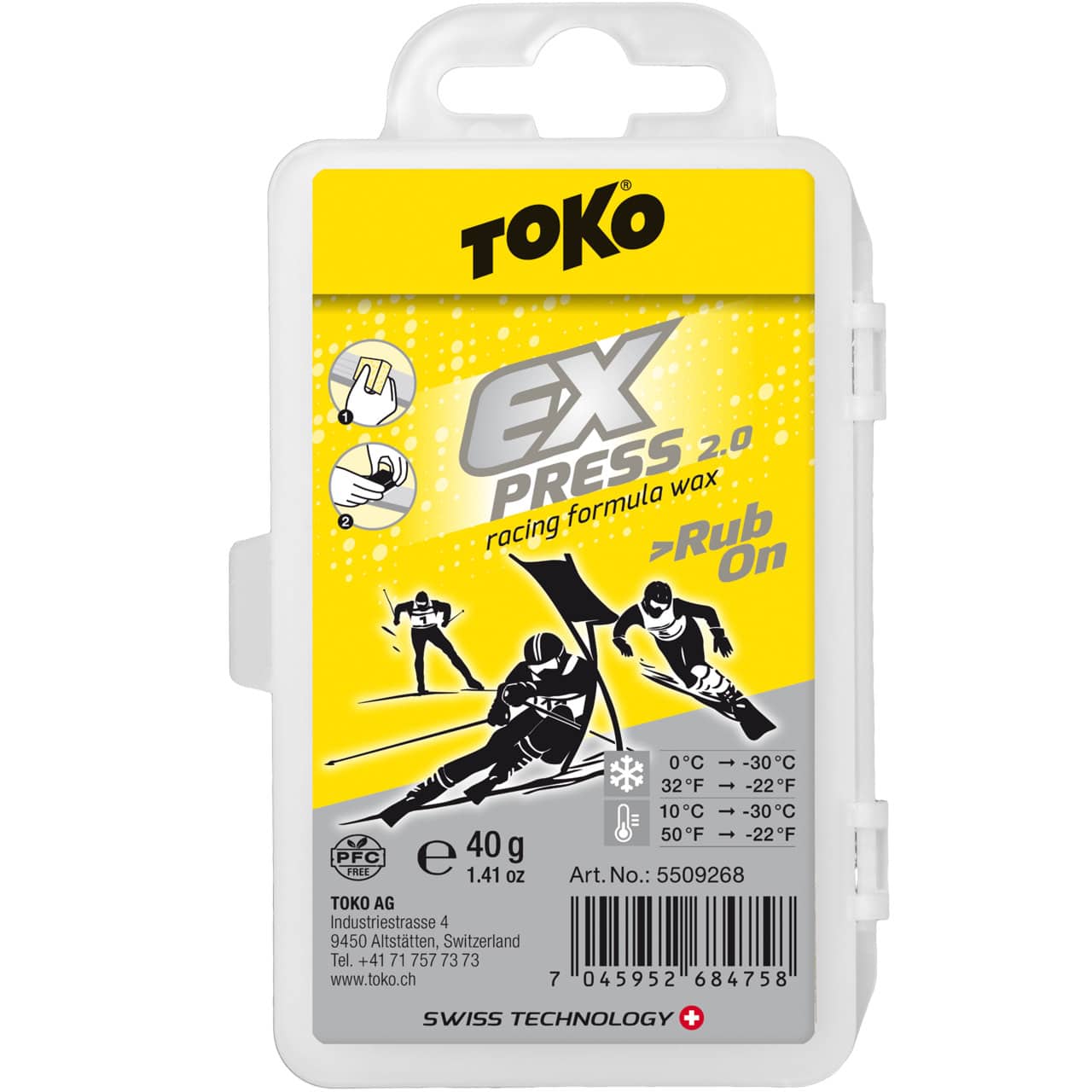 Toko 40 g Express Racing Formula strofinare della Cera con Sughero by 