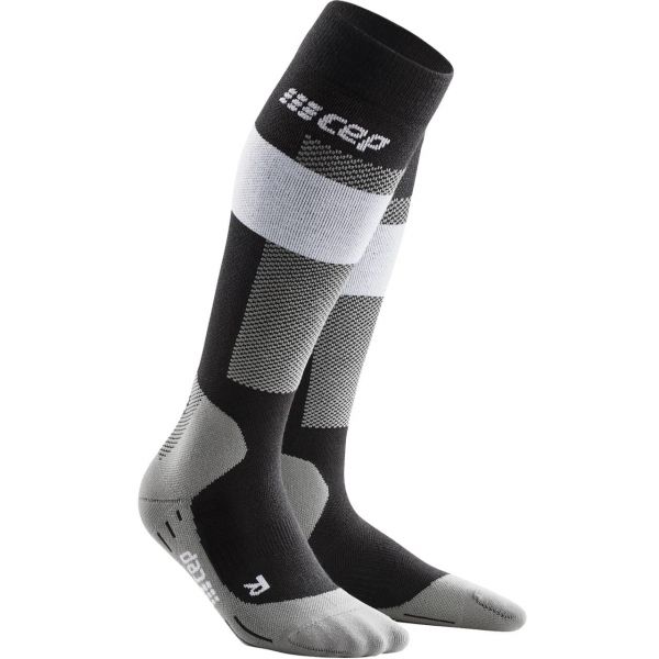 CEP Uomo Calze da sci MERINO COMPRESSION grigio